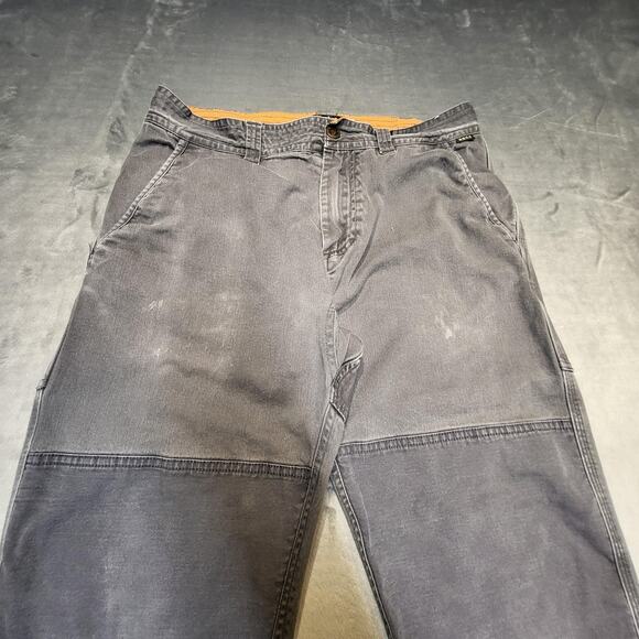 Howler Brothers Pants Mens 31x31 Gray Double Knee Workwear Utility Chino Stretch - Picture 2 of 10